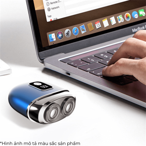 Máy cạo râu khô và ướt Sanwenyu T2 Màu Xanh Dương