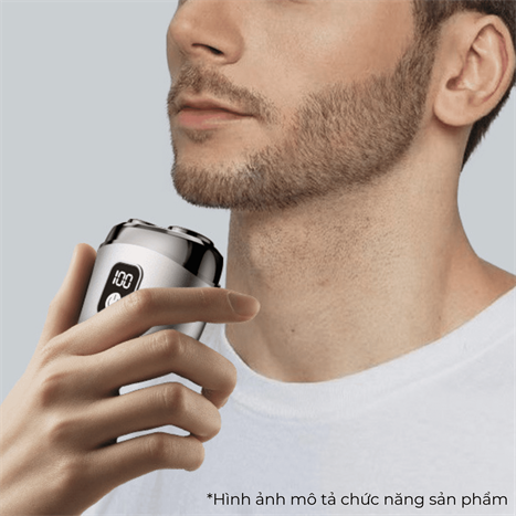 Máy cạo râu khô và ướt Sanwenyu T2 Màu Xanh Dương