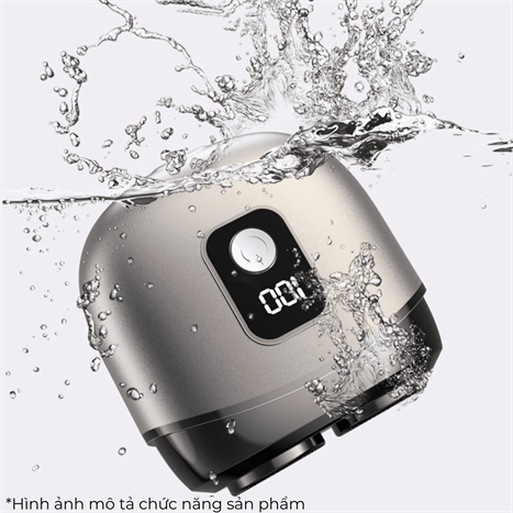 Máy cạo râu khô và ướt Sanwenyu T2 Màu Xanh Dương