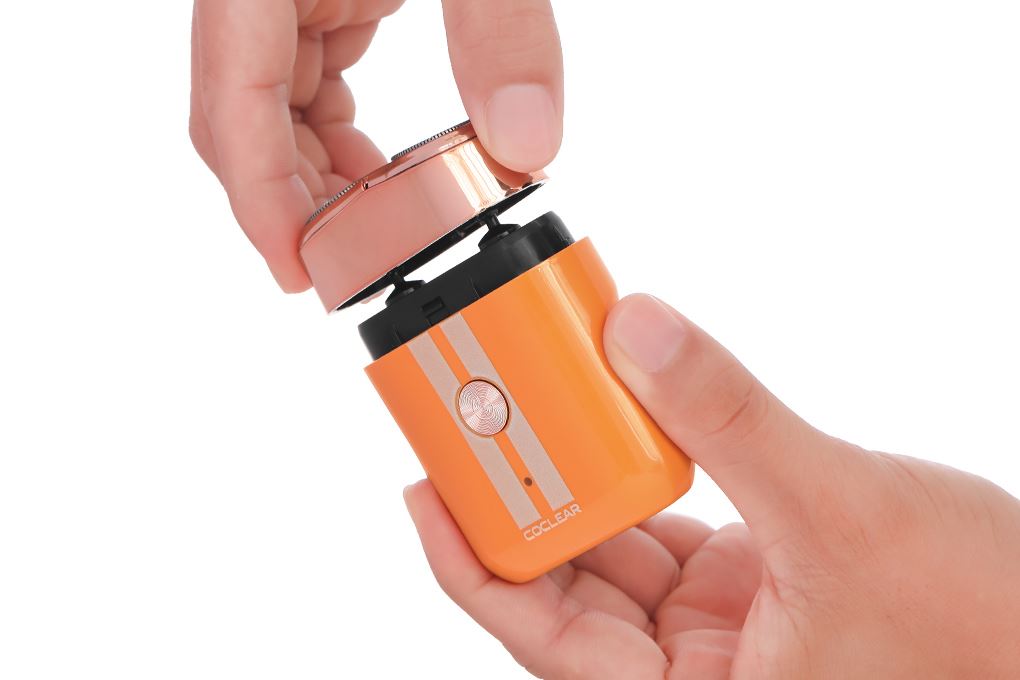 Máy cạo râu khô và ướt Coclear CS007 Màu Cam