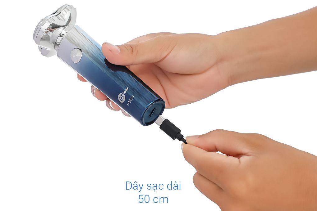 Máy cạo râu khô và ướt Coclear HS921 Màu Xanh