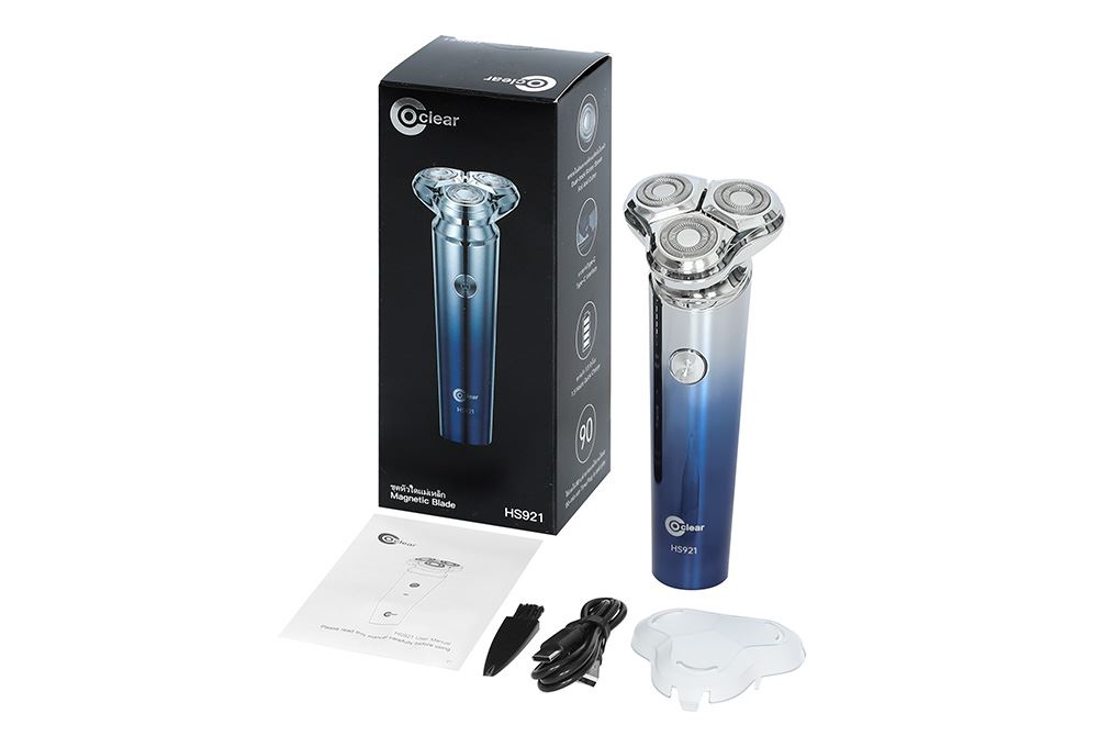 Máy cạo râu khô và ướt Coclear HS921 Màu Xanh
