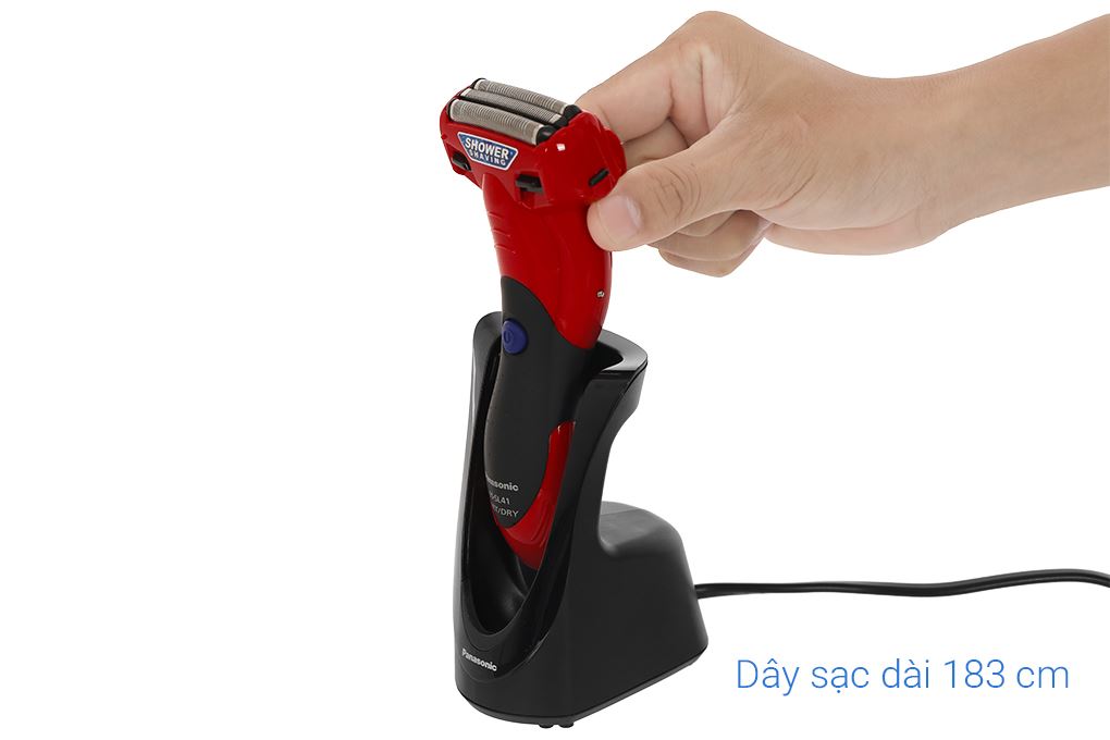 Máy cạo râu khô và ướt Panasonic ES-SL41-R453 Màu Đỏ