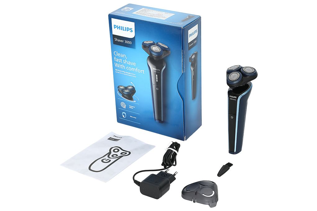 Máy cạo râu khô và ướt Philips S3608/10 - 13