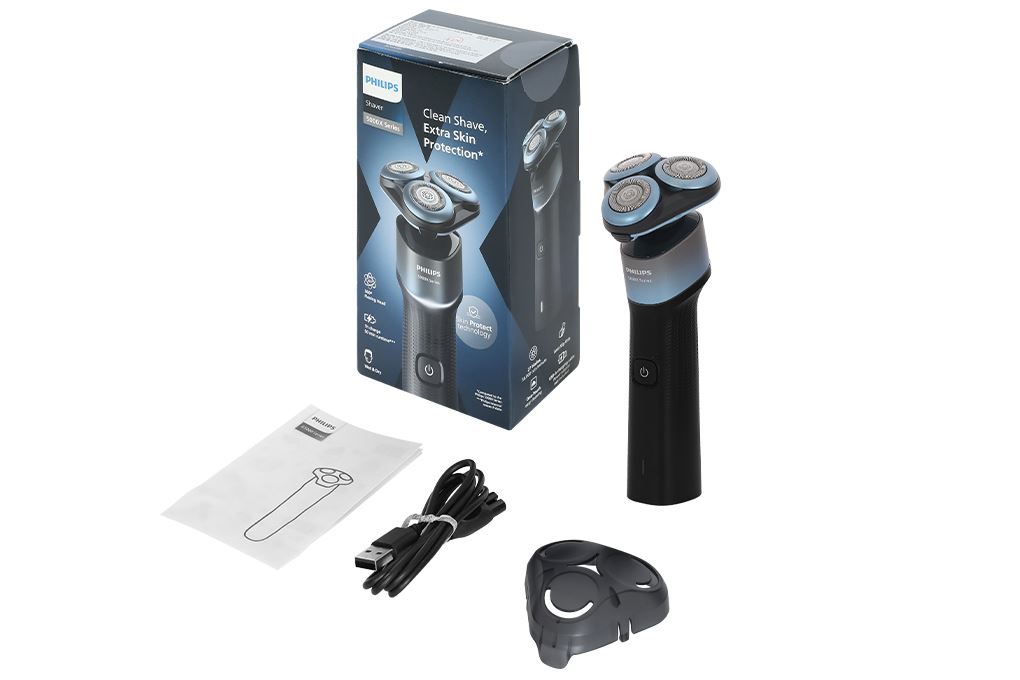 Máy cạo râu khô và ướt Philips X5006/00 Màu Đen/Xanh