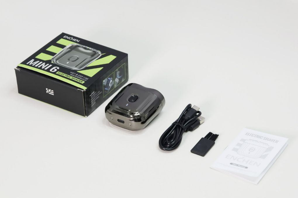 Máy cạo râu khô và ướt Enchen Mini 6 Màu Đen