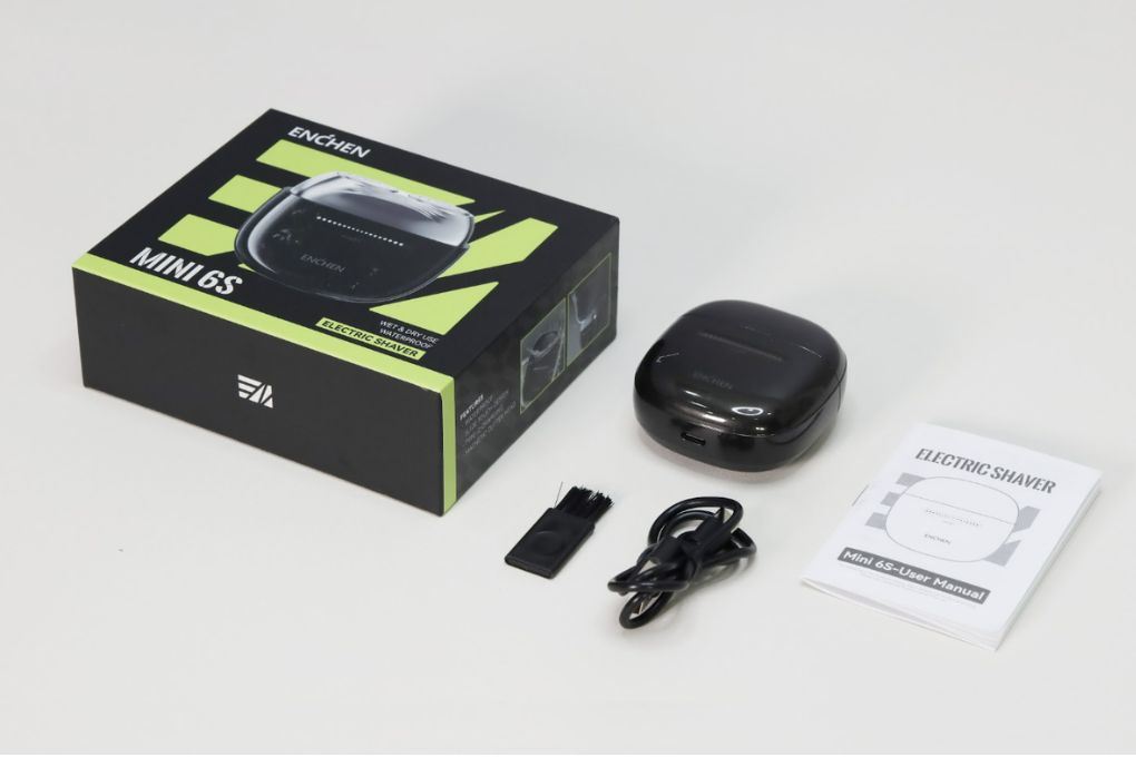 Máy cạo râu khô và ướt Enchen Mini 6S Màu Đen