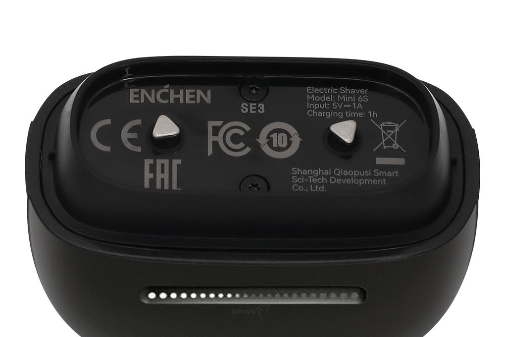 Máy cạo râu khô và ướt Enchen Mini 6S Màu Đen