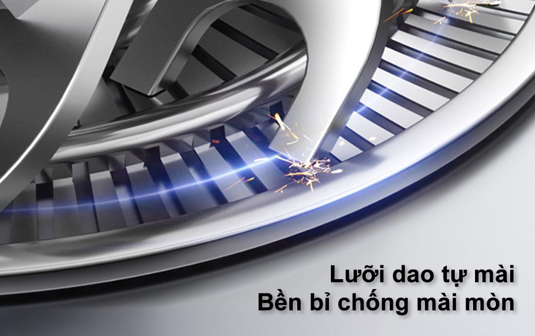 Lưỡi dao tự mài - Máy cạo râu khô và ướt Enchen Blackstone 8