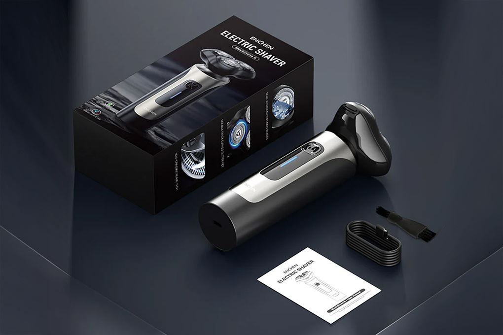Máy cạo râu khô và ướt Enchen Blackstone 8 Màu Đen