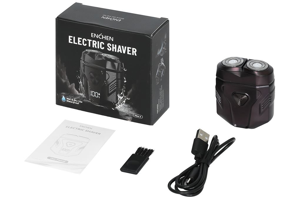 Máy cạo râu khô và ướt Enchen Mini X Màu Đen