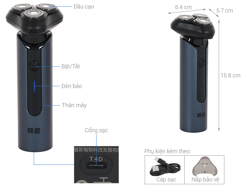 Máy cạo râu Enchen BlackStone 9