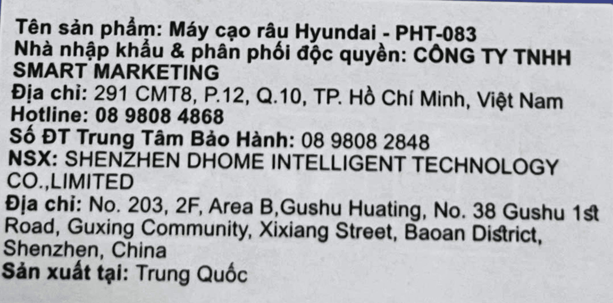 Máy cạo râu khô và ướt Hyundai PHT-083-BK - 5