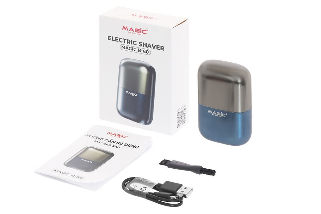 Máy cạo râu khô và ướt Magic B-60 Màu Đen