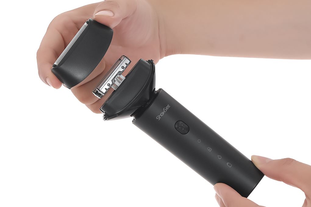 Máy cạo râu khô và ướt Showsee F601-BK Màu Đen
