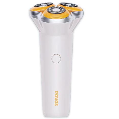 Máy cạo râu khô và ướt POVOS PQ9102 Trắng Màu Trắng
