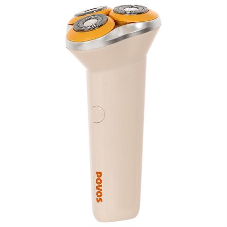 Máy cạo râu khô và ướt POVOS PQ9102 Trắng Màu Trắng