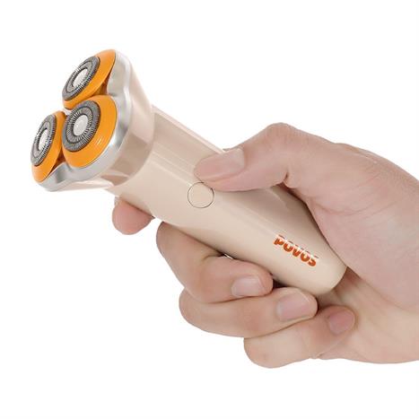 Máy cạo râu khô và ướt POVOS PQ9102 Trắng Màu Trắng