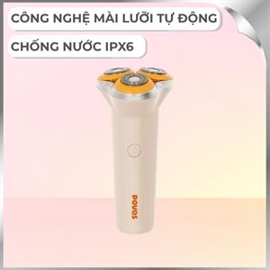 Máy cạo râu khô và ướt POVOS PQ9102 Trắng