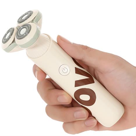 Máy cạo râu khô và ướt POVOS PQ9101 Trắng Màu Trắng