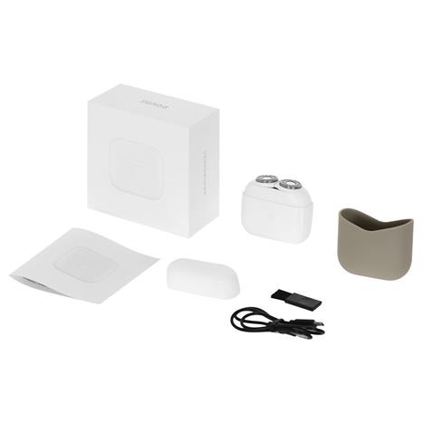 Máy cạo râu khô và ướt POVOS T002 Màu Trắng