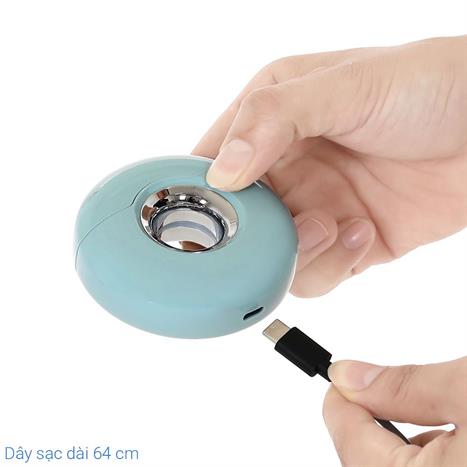 Máy cạo râu khô và ướt POVOS T000 Xanh Màu Xanh mint