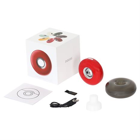 Máy cạo râu khô và ướt POVOS T000 Đỏ Màu đỏ