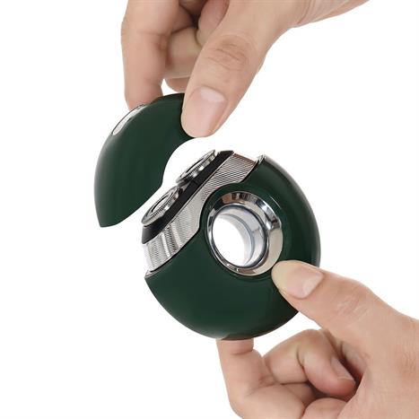 Máy cạo râu khô và ướt POVOS T000 Xanh Lá Màu Xanh lá đậm