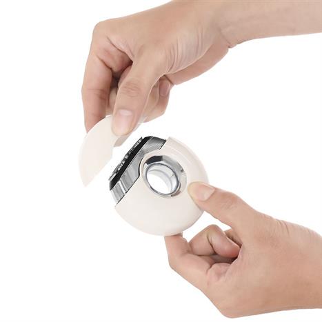 Máy cạo râu khô và ướt POVOS T000 Trắng Màu Trắng