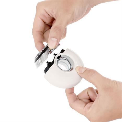 Máy cạo râu khô và ướt POVOS T000 Trắng Màu Trắng