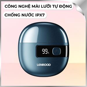 Máy cạo râu khô và ướt Lenrood LR-DS230 Xanh