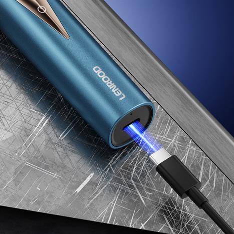 Máy cạo râu khô và ướt Lenrood LR-DS237 Xanh Màu Xanh