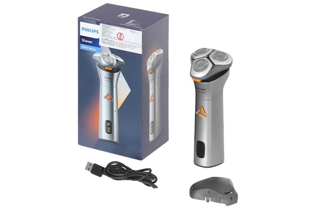 Máy cạo râu khô và ướt Philips S3882/00 Màu Xám