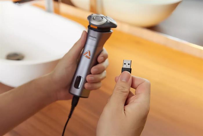 Máy cạo râu khô và ướt Philips S3882/00 Màu Xám