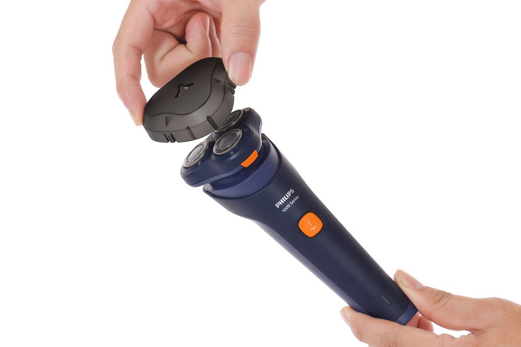 Máy cạo râu khô và ướt Philips S1880/00 Màu Xanh