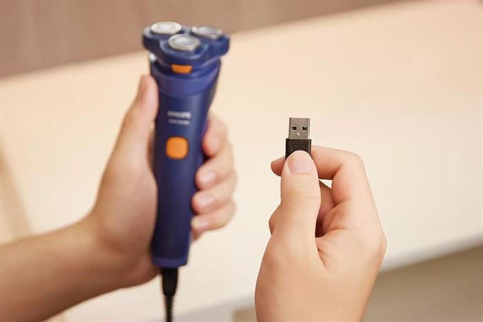 Máy cạo râu khô và ướt Philips S1880/00 Màu Xanh