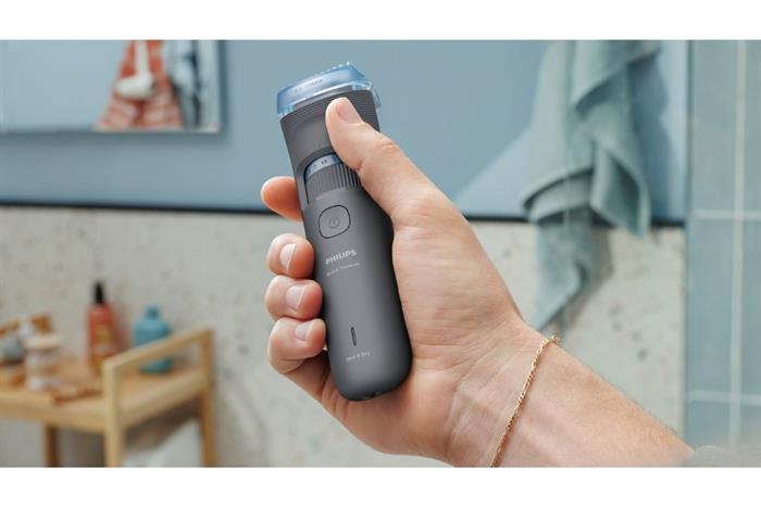Máy cạo râu ướt và khô Philips BT3617/15 Màu Xám đậm