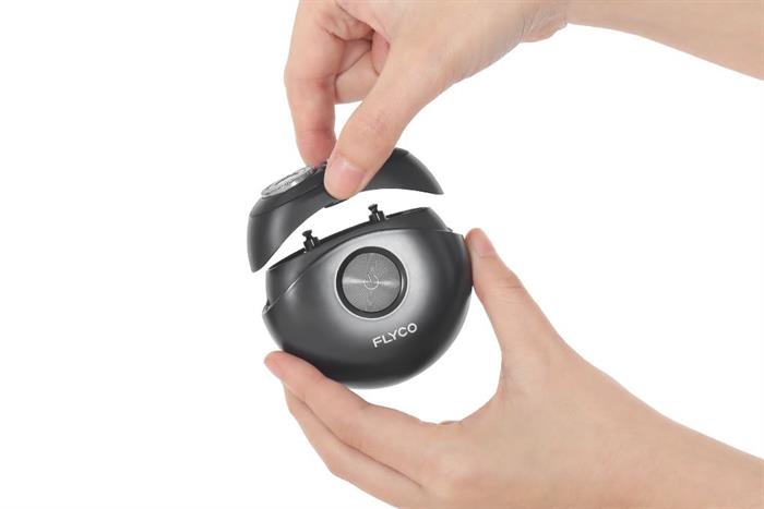 Máy cạo râu khô và ướt Flyco FS891VN Màu Xám