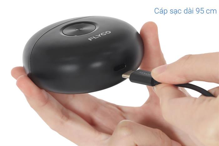 Máy cạo râu khô và ướt Flyco FS891VN Màu Xám