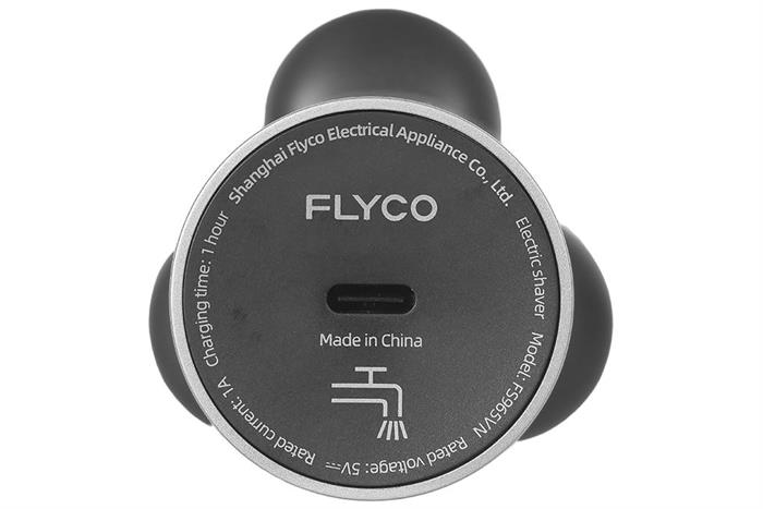 Máy cạo râu khô và ướt Flyco FS965VN Màu Xám