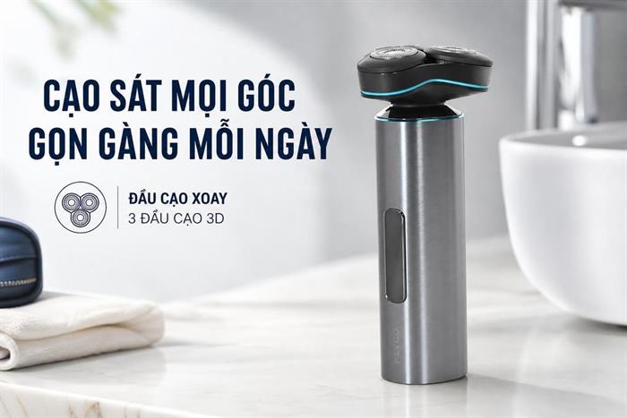 Máy cạo râu khô và ướt Flyco FS988VN Màu Đen