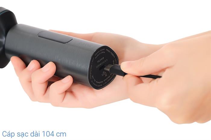 Máy cạo râu khô và ướt Flyco FS988VN Màu Đen