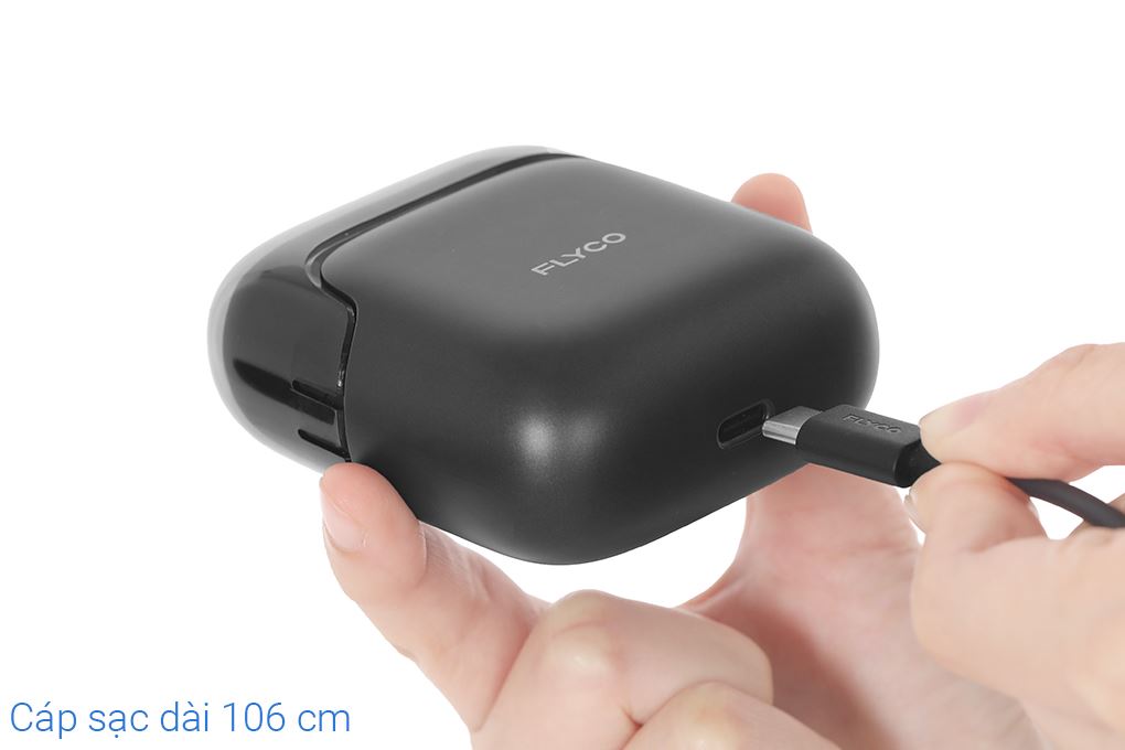 Máy cạo râu khô và ướt Flyco FS685VN Màu Đen