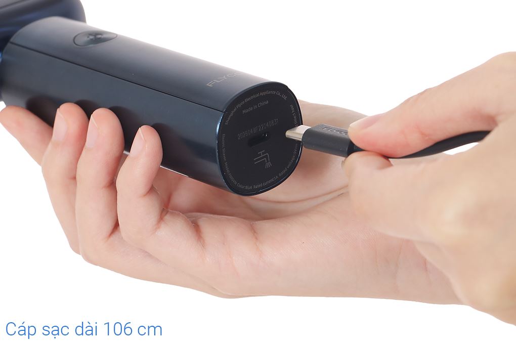 Máy cạo râu khô và ướt Flyco F005VN Màu Xanh Dương