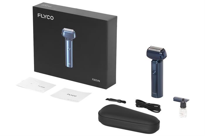 Máy cạo râu khô và ướt Flyco F005VN Màu Xanh Dương