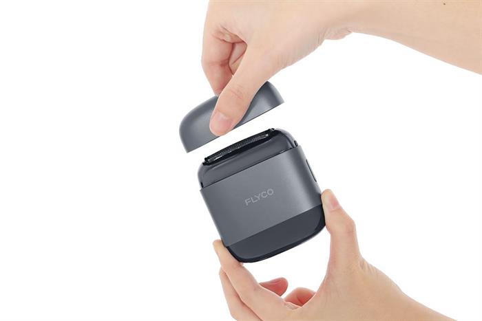 Máy cạo râu khô và ướt Flyco F8VN Xám Màu Xám