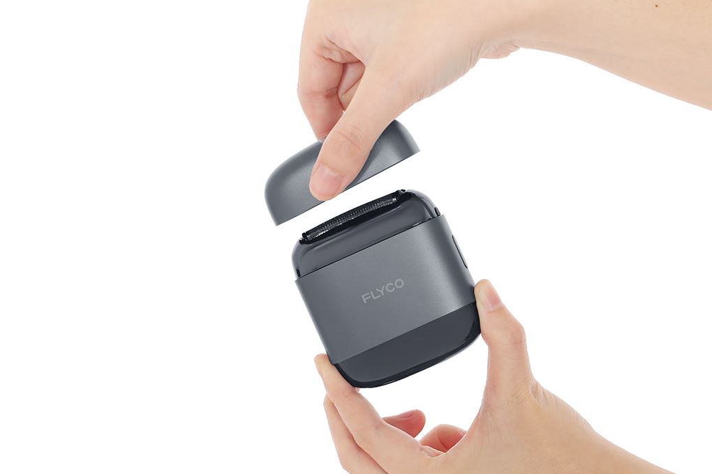 Máy cạo râu khô và ướt Flyco F8VN Xám - 16