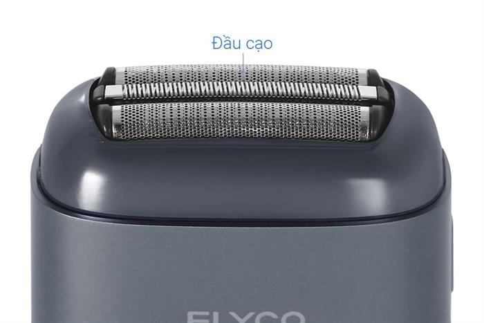 Máy cạo râu khô và ướt Flyco F8VN Xám Màu Xám