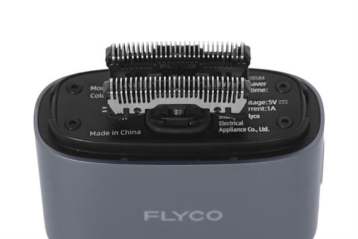 Máy cạo râu khô và ướt Flyco F8VN Xám Màu Xám