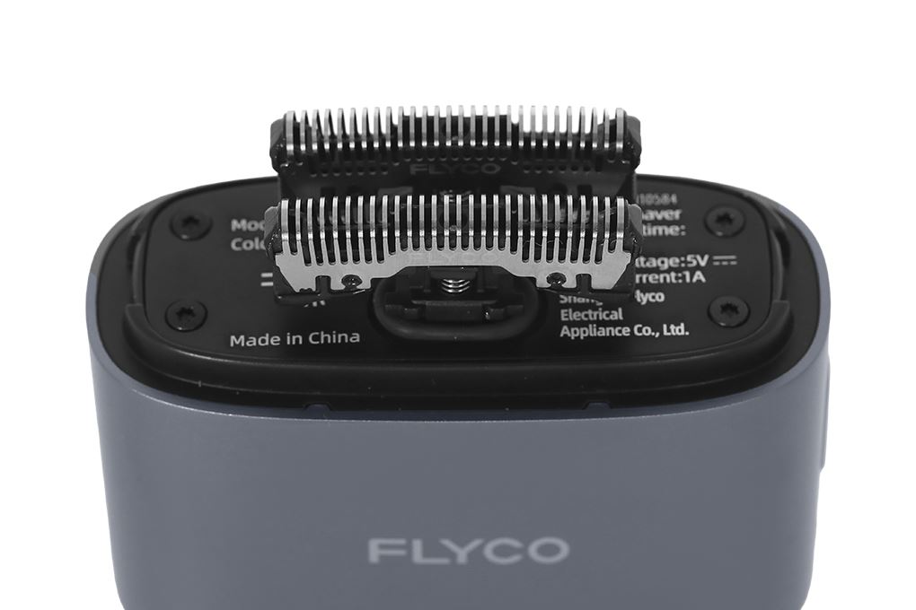 Máy cạo râu khô và ướt Flyco F8VN Xám - 12